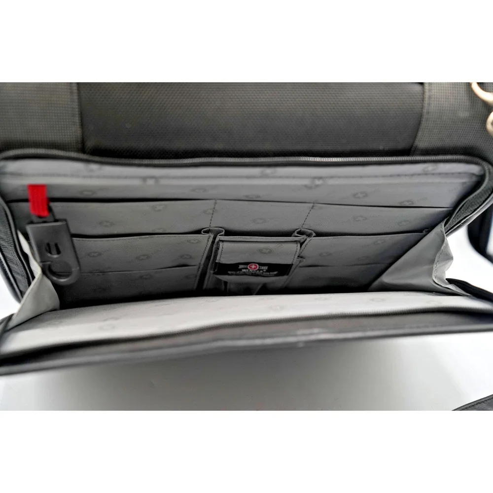 Wenger Black Slim Laptop Briefcase / Work Bag‎ Gently Used